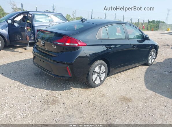 KMHC65LC1HU056351 2017 HYUNDAI IONIQ HYBRID Black Հետևի աջ