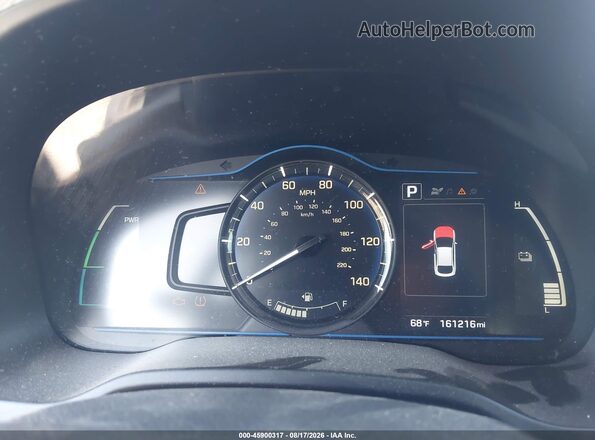 KMHC65LC1JU065797 2018 HYUNDAI IONIQ HYBRID Gray Вид задніх сидінь