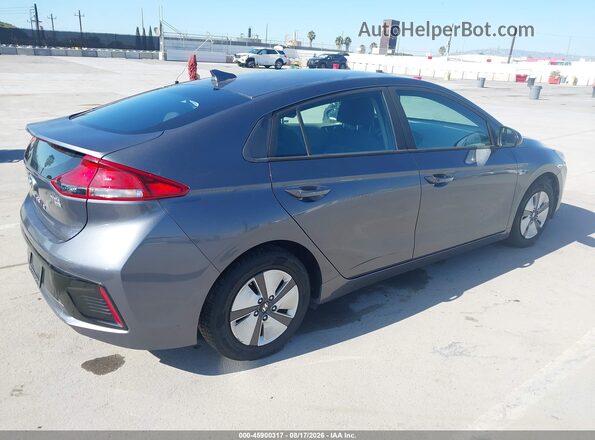KMHC65LC1JU065797 2018 HYUNDAI IONIQ HYBRID Gray Задня права чверть