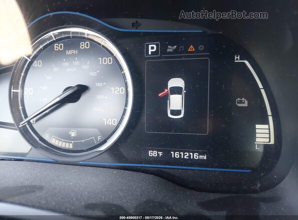 KMHC65LC1JU065797 2018 HYUNDAI IONIQ HYBRID Gray 