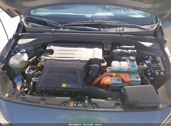 KMHC65LC1JU065797 2018 HYUNDAI IONIQ HYBRID Gray Вид ззаду