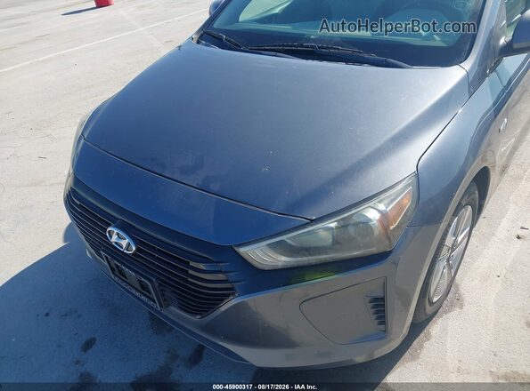 KMHC65LC1JU065797 2018 HYUNDAI IONIQ HYBRID Gray Вид спереду