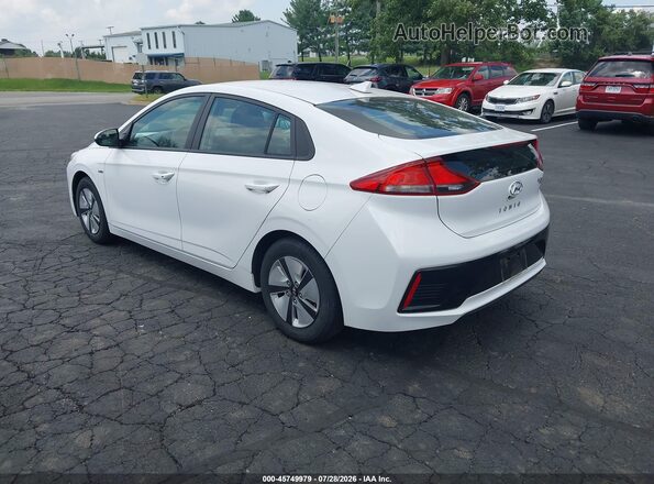 KMHC65LC1JU075617 2018 HYUNDAI IONIQ HYBRID White Tył lewy