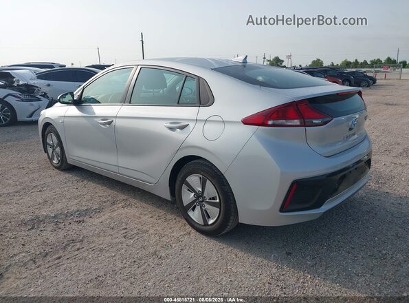 KMHC65LC1JU075696 2018 HYUNDAI IONIQ HYBRID Silver უკანა მარცხენა