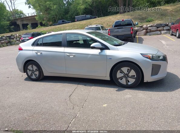 KMHC65LC1JU075911 2018 HYUNDAI IONIQ HYBRID Silver Սալոնի հետևի տեսք