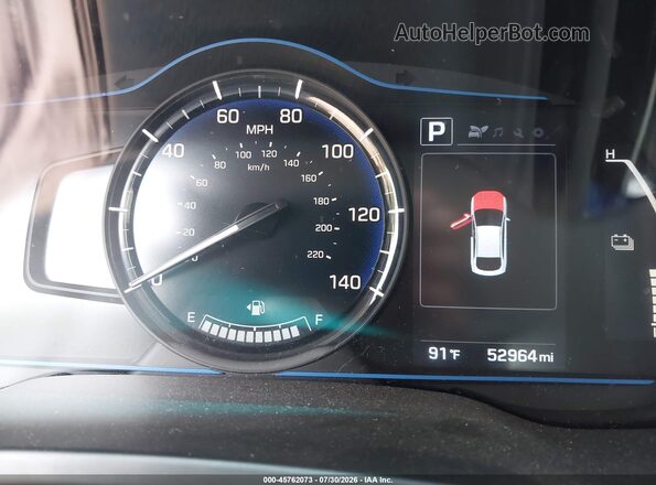 KMHC65LC1JU075911 2018 HYUNDAI IONIQ HYBRID Silver 
