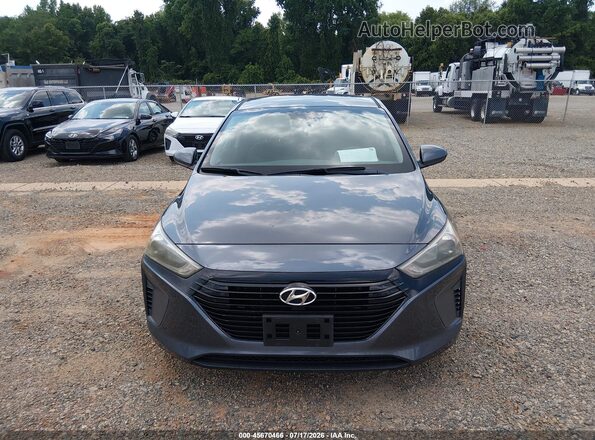 KMHC65LC1JU076086 2018 HYUNDAI IONIQ HYBRID Gray Front view
