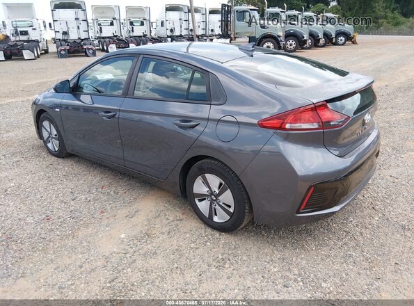 KMHC65LC1JU076086 2018 HYUNDAI IONIQ HYBRID Gray Rear left