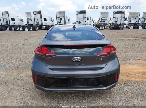 KMHC65LC1JU076086 2018 HYUNDAI IONIQ HYBRID Gray 
