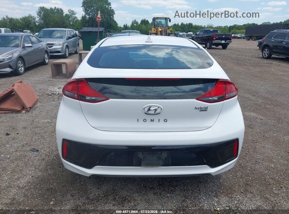 KMHC65LC1JU076167 2018 HYUNDAI IONIQ HYBRID White 