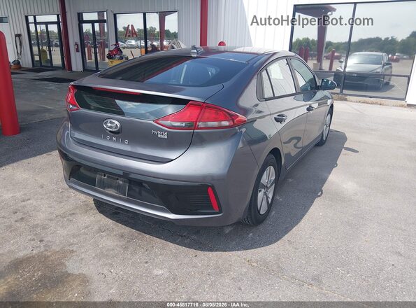 KMHC65LC1JU100192 2018 HYUNDAI IONIQ HYBRID Gray უკანა მარჯვენა