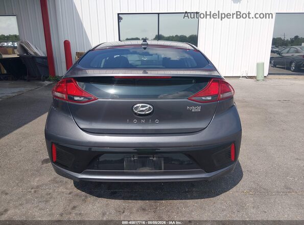KMHC65LC1JU100192 2018 HYUNDAI IONIQ HYBRID Gray 