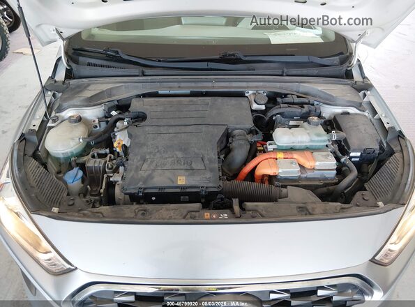 KMHC65LC1LU220237 2020 HYUNDAI IONIQ HYBRID Silver Вид ззаду