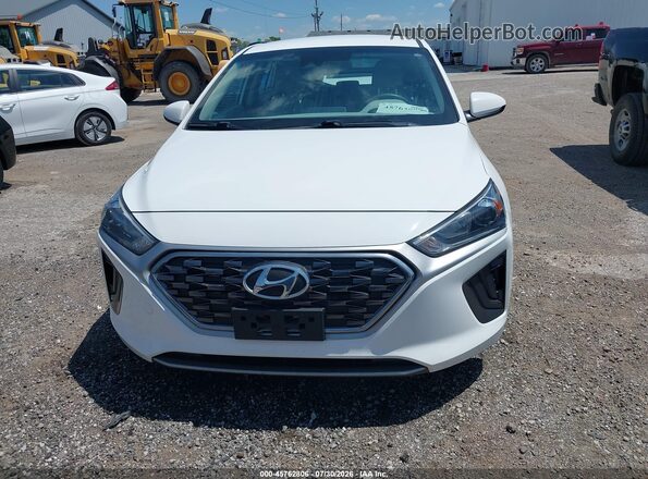 KMHC65LC1LU231108 2020 HYUNDAI IONIQ HYBRID Белый Вид щитка приборов
