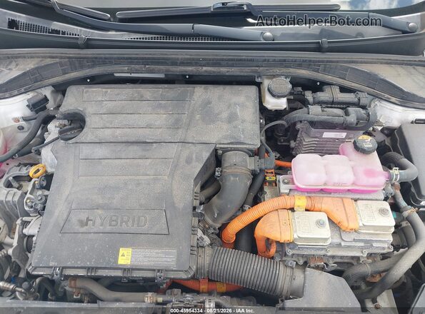 KMHC65LC1MU249383 2021 HYUNDAI IONIQ HYBRID White Հետևի տեսք