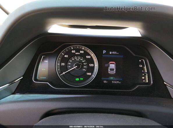 KMHC65LC1MU249724 2021 HYUNDAI IONIQ HYBRID Silver Widok tylnych siedzeń