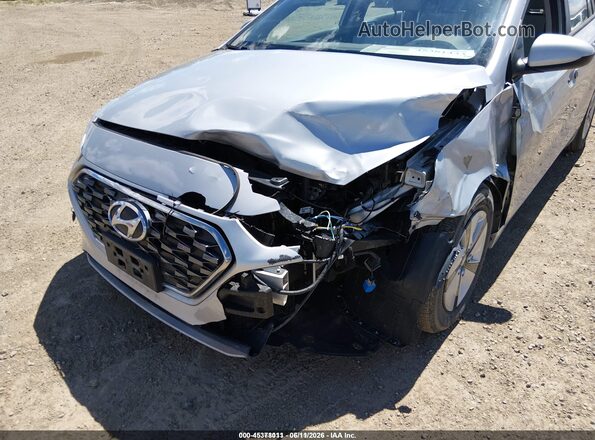 KMHC65LC1MU249724 2021 HYUNDAI IONIQ HYBRID Silver Widok z przodu