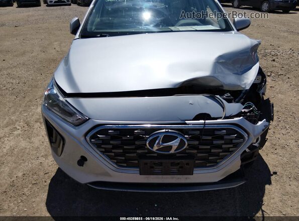 KMHC65LC1MU249724 2021 HYUNDAI IONIQ HYBRID Silver Widok zestawu wskaźników