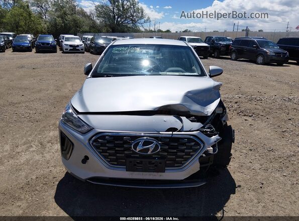KMHC65LC1MU249724 2021 HYUNDAI IONIQ HYBRID Silver 