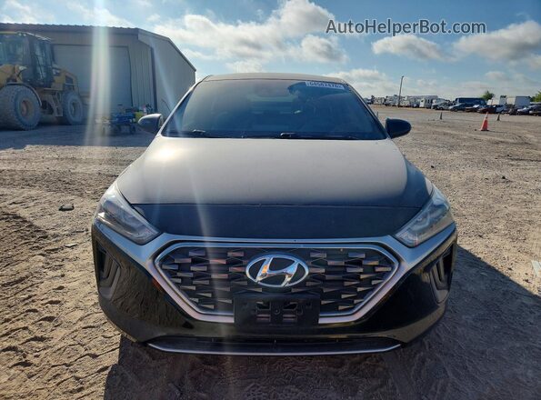 KMHC65LC1NU281235 2022 HYUNDAI IONIQ Black Widok z przodu