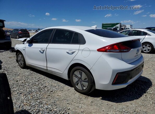 KMHC65LC2HU026839 2017 HYUNDAI IONIQ White Tył lewy