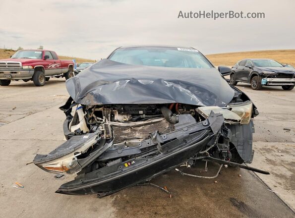 KMHC65LC2HU030745 2017 HYUNDAI IONIQ Черный Вид спереди