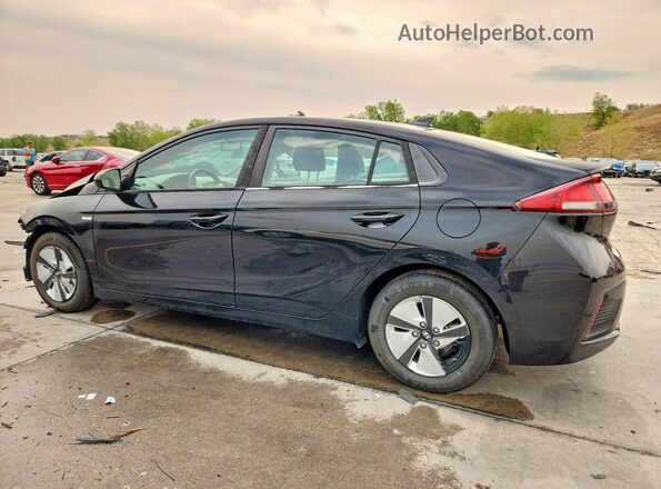 KMHC65LC2HU030745 2017 HYUNDAI IONIQ Черный Задняя левая четверть