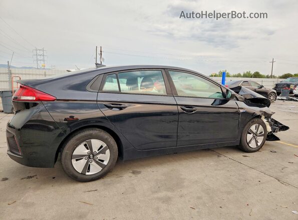 KMHC65LC2HU030745 2017 HYUNDAI IONIQ Черный Задняя правая четверть