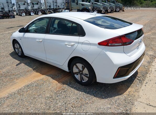 KMHC65LC2JU075593 2018 HYUNDAI IONIQ HYBRID White უკანა მარცხენა