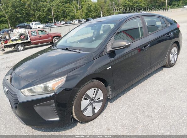 KMHC65LC2JU075965 2018 HYUNDAI IONIQ HYBRID Black Przód lewy