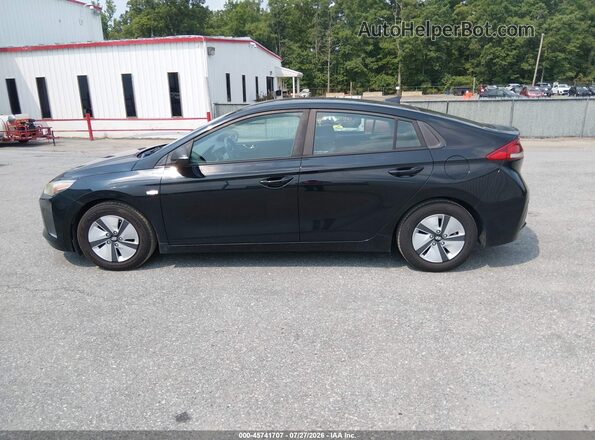 KMHC65LC2JU075965 2018 HYUNDAI IONIQ HYBRID Black Widok wnętrza 360 stopni