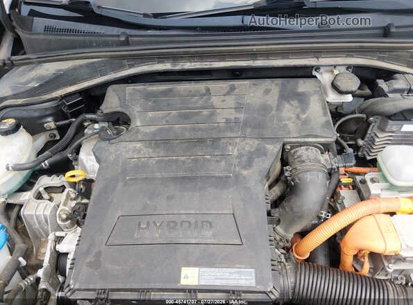 KMHC65LC2JU075965 2018 HYUNDAI IONIQ HYBRID Black Widok z tyłu