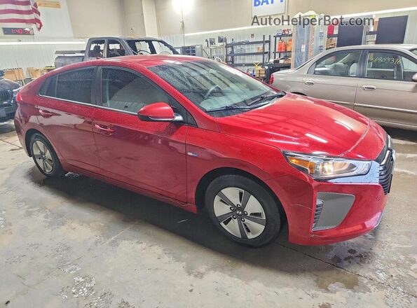 KMHC65LC2KU110697 2019 HYUNDAI IONIQ Red Front right