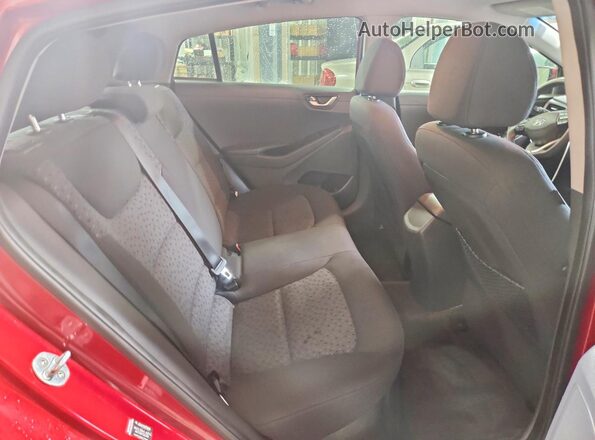 KMHC65LC2KU110697 2019 HYUNDAI IONIQ Red Rear seats view