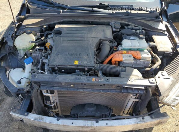 KMHC65LC2KU171418 2019 HYUNDAI IONIQ Черный Вид задней части салона