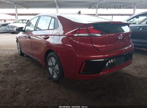 KMHC65LC2KU179440 2019 HYUNDAI IONIQ HYBRID Red Tył lewy