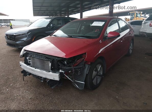 KMHC65LC2KU179440 2019 HYUNDAI IONIQ HYBRID Red Przód lewy
