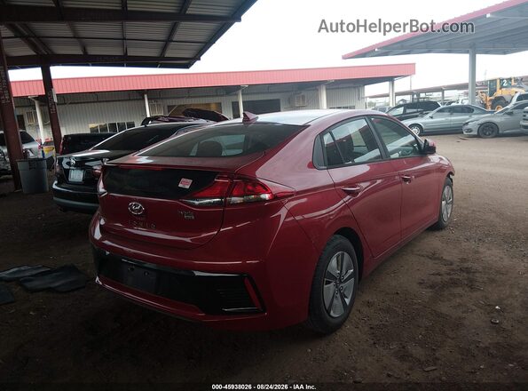 KMHC65LC2KU179440 2019 HYUNDAI IONIQ HYBRID Red Tył prawy