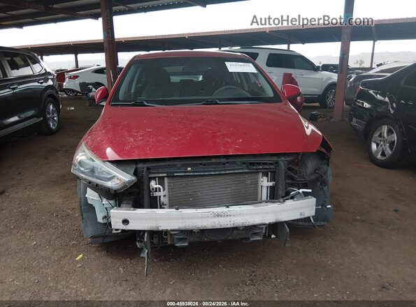 KMHC65LC2KU179440 2019 HYUNDAI IONIQ HYBRID Red Widok z przodu