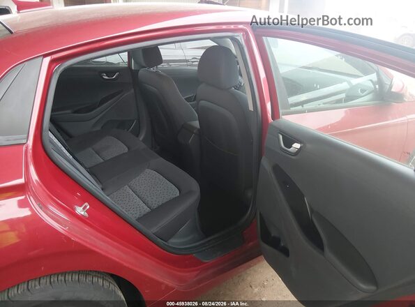 KMHC65LC2KU179440 2019 HYUNDAI IONIQ HYBRID Red Widok naklejki z numerem VIN