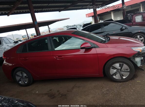 KMHC65LC2KU179440 2019 HYUNDAI IONIQ HYBRID Red Widok wnętrza 360 stopni