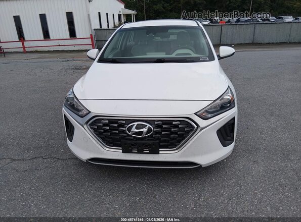 KMHC65LC2LU219811 2020 HYUNDAI IONIQ HYBRID Белый Вид щитка приборов