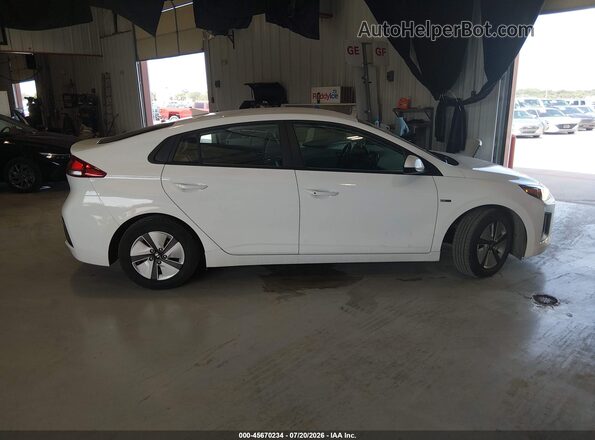 KMHC65LC2LU220280 2020 HYUNDAI IONIQ HYBRID White უკანა სალონის ხედი