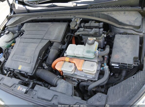 KMHC65LC2LU221672 2020 HYUNDAI IONIQ HYBRID Gray Հետևի տեսք
