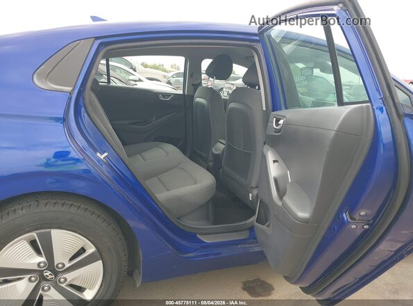 KMHC65LC2LU228900 2020 HYUNDAI IONIQ HYBRID Blue Vista de la etiqueta del VIN