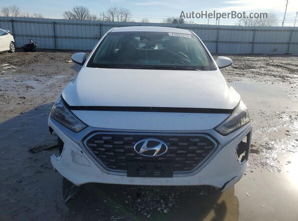 KMHC65LC2LU232204 2020 HYUNDAI IONIQ White Front view