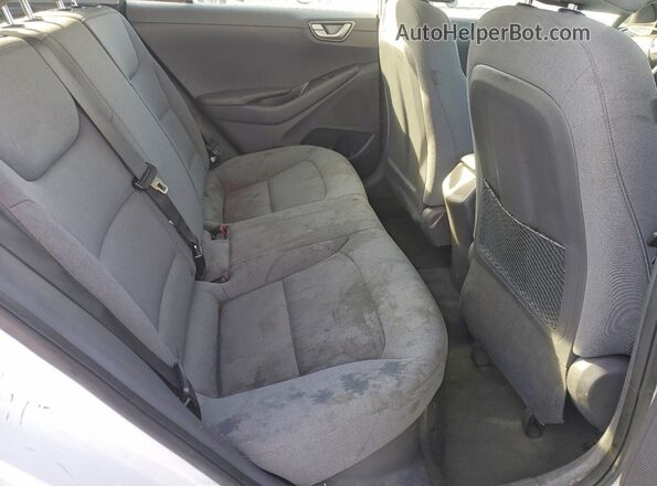 KMHC65LC2LU232204 2020 HYUNDAI IONIQ White Rear seats view
