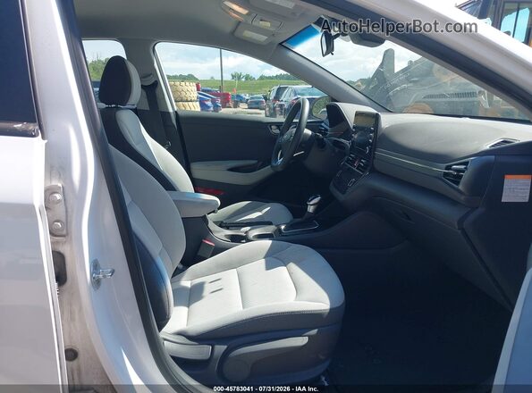 KMHC65LC2MU245455 2021 HYUNDAI IONIQ HYBRID White Սալոնի դիմացի տեսք