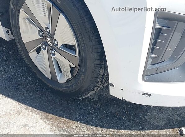 KMHC65LC2MU245455 2021 HYUNDAI IONIQ HYBRID White Դիմացի տեսք