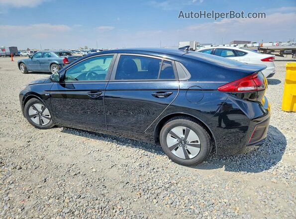 KMHC65LC3HU026865 2017 HYUNDAI IONIQ Black Trasero izquierdo